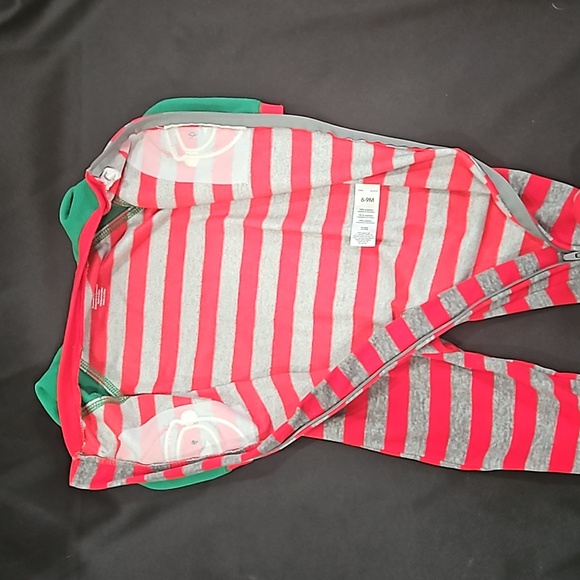 Christmas Onesie | Santa | Fleece Zip | Size 6-9 Months - Picture 4 of 5